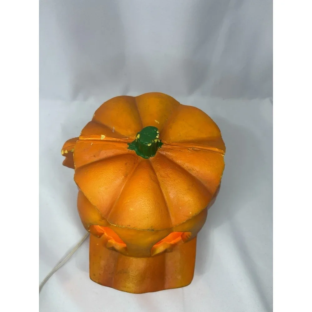 LTrendmasters 1996 Disney Light Up Halloween Head Donald Duck Hard Foam Mickey